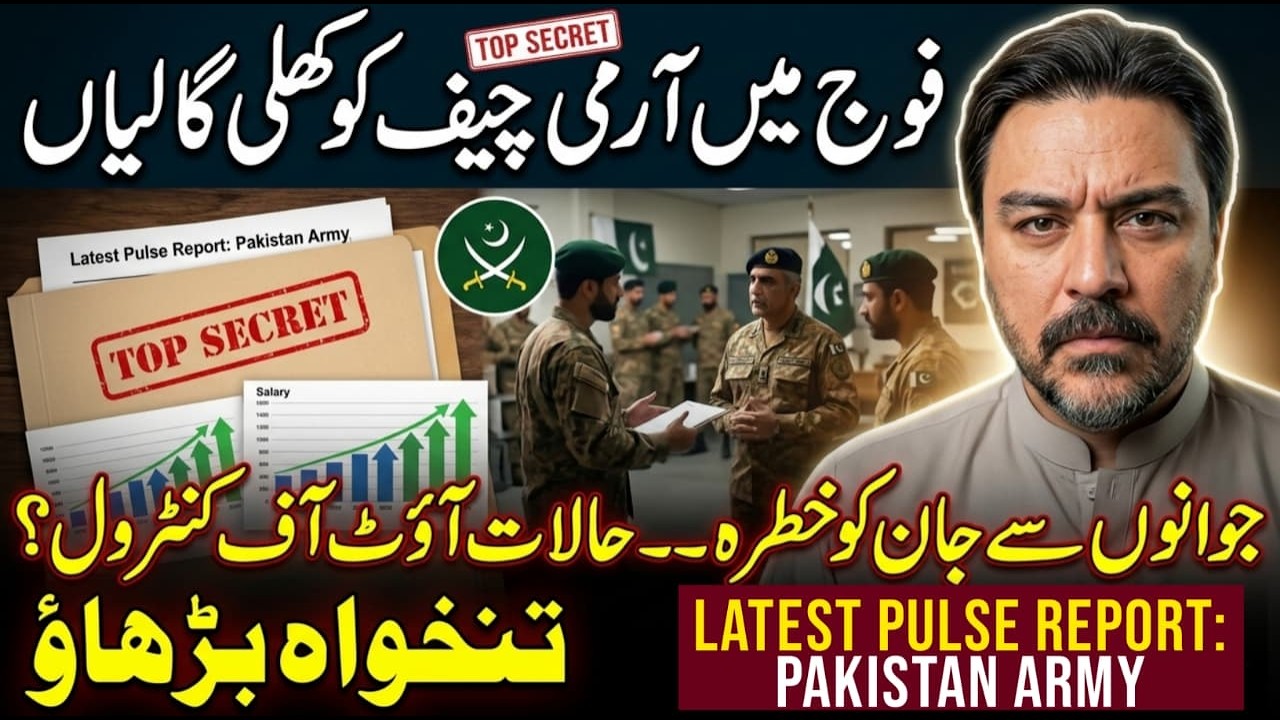 Sab Acha Nahi Hai Sir! || Army Chief ko Gallian || Pulse Report || Soldier Speaks