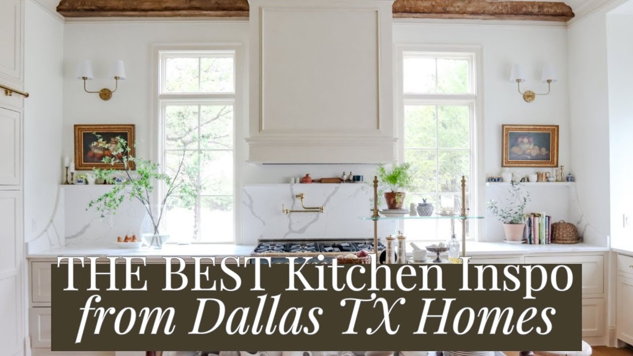 THE BEST Kitchen Inspo from 10 Dallas, Tx Homes | Kitchen Design Inspiration You'll LOVE 🤍
