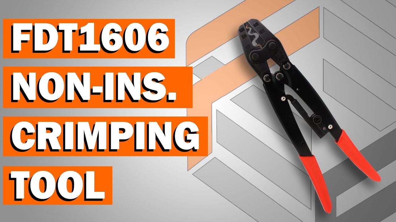 FDT1606 Non Insulated Terminal Crimping Tool