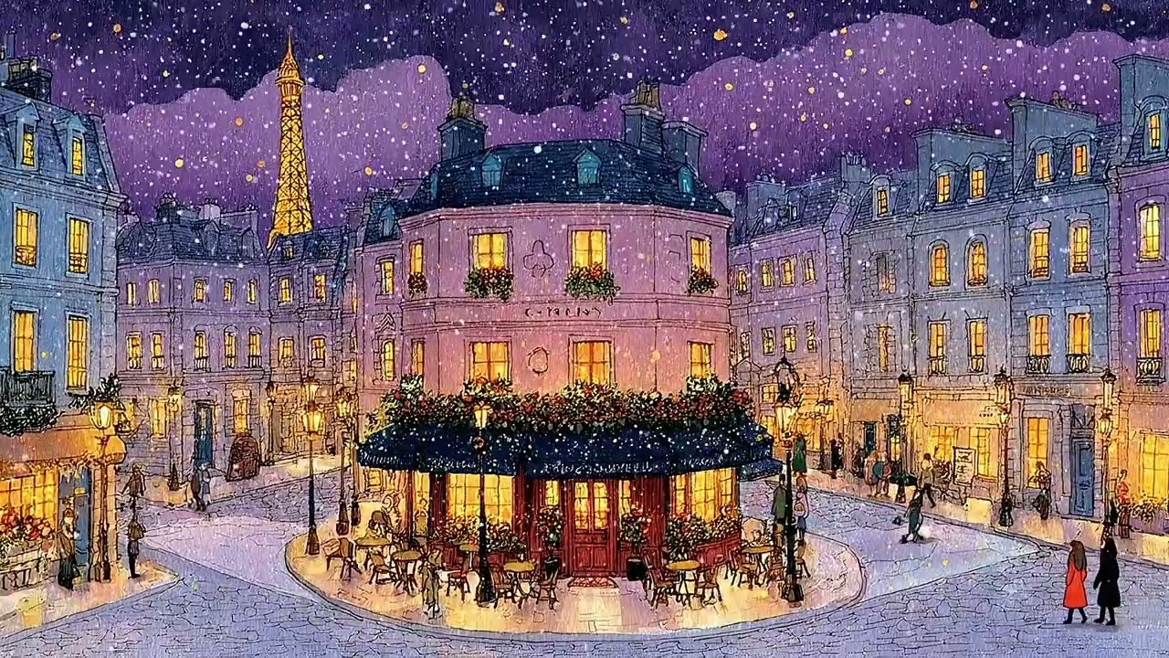 𝐏𝐀𝐑𝐈𝐒 𝐂𝐀𝐅𝐄́ ~ ☕ French Instrumental Music — Southern France Playlist | Valensole