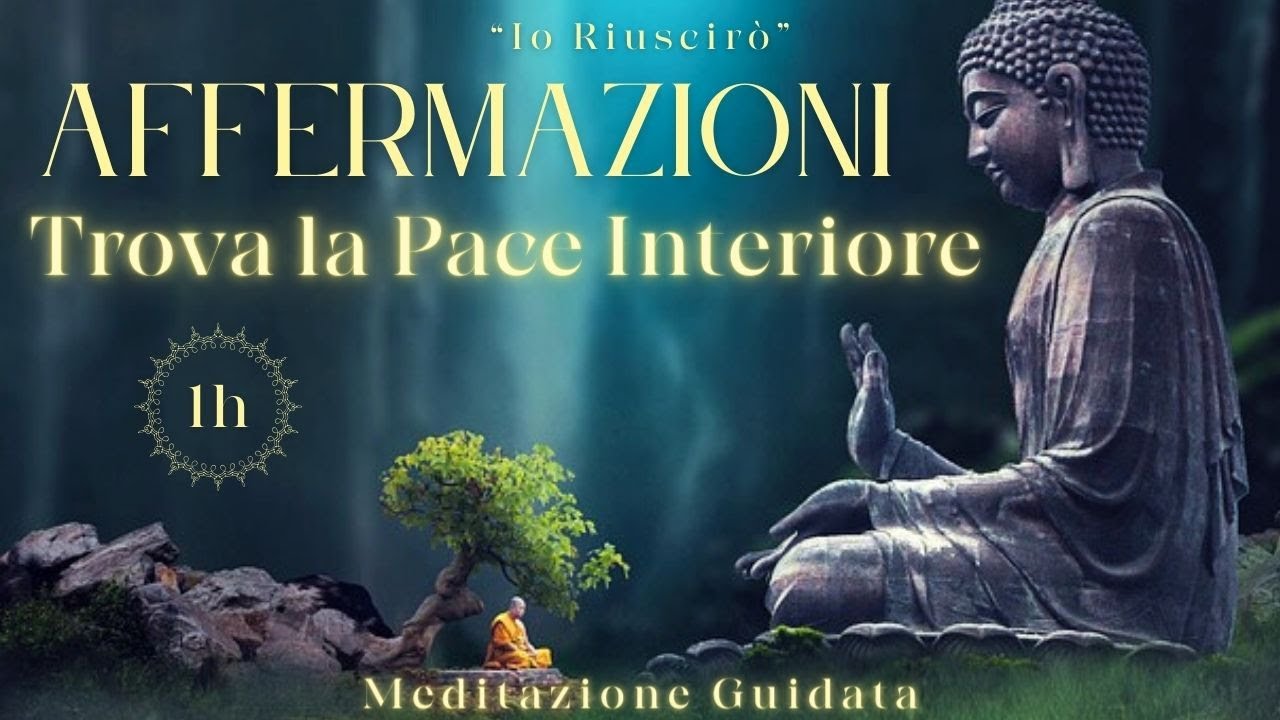 Trova la Pace Interiore: Affermazioni potenti per il benessere mentale IO RIUSCIR&Ograve;