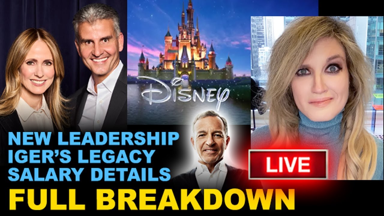Disney New CEO - Josh D'Amaro, Dana Walden, Bob Iger - FULL BREAKDOWN