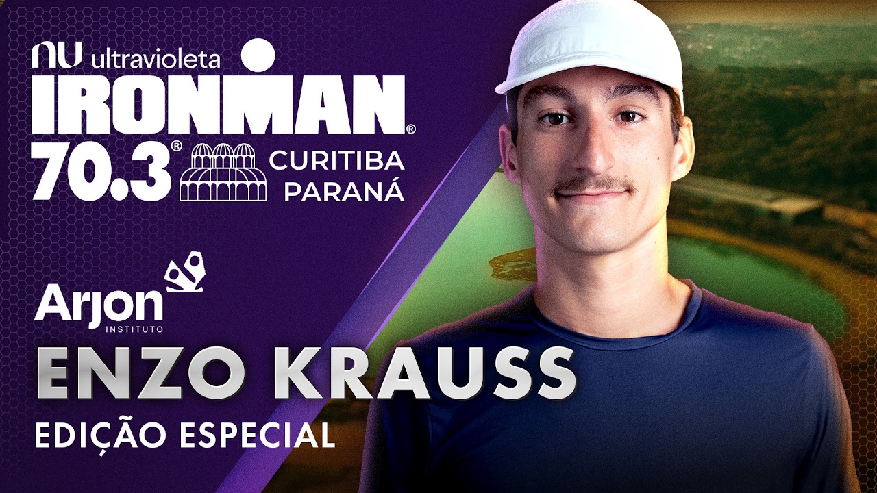 Enzo Krauss: ENTREVISTA EXCLUSIVA | Nubank Ultravioleta IRONMAN 70.3 Curitiba 2026