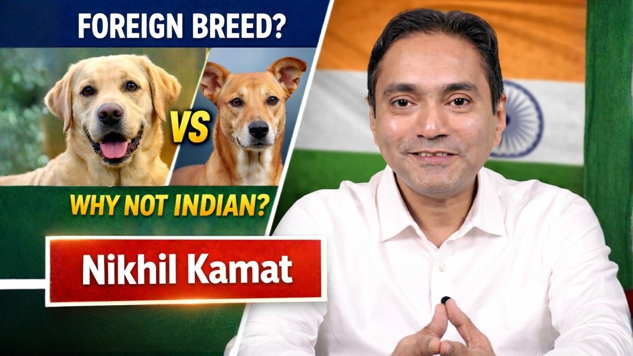 Indian Dog Breeds vs Foreign Breeds | Why We Ignore Indian Dogs? | Nikhil Kamat | V Bharat Podcast