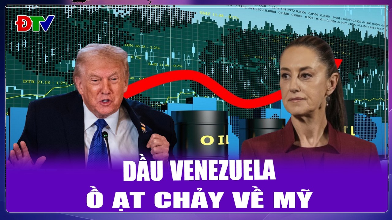 THỜI SỰ QUỐC TẾ CHIỀU 10/3: Dầu Venezuela ồ ạt chảy về Mỹ | Điện Biên TV