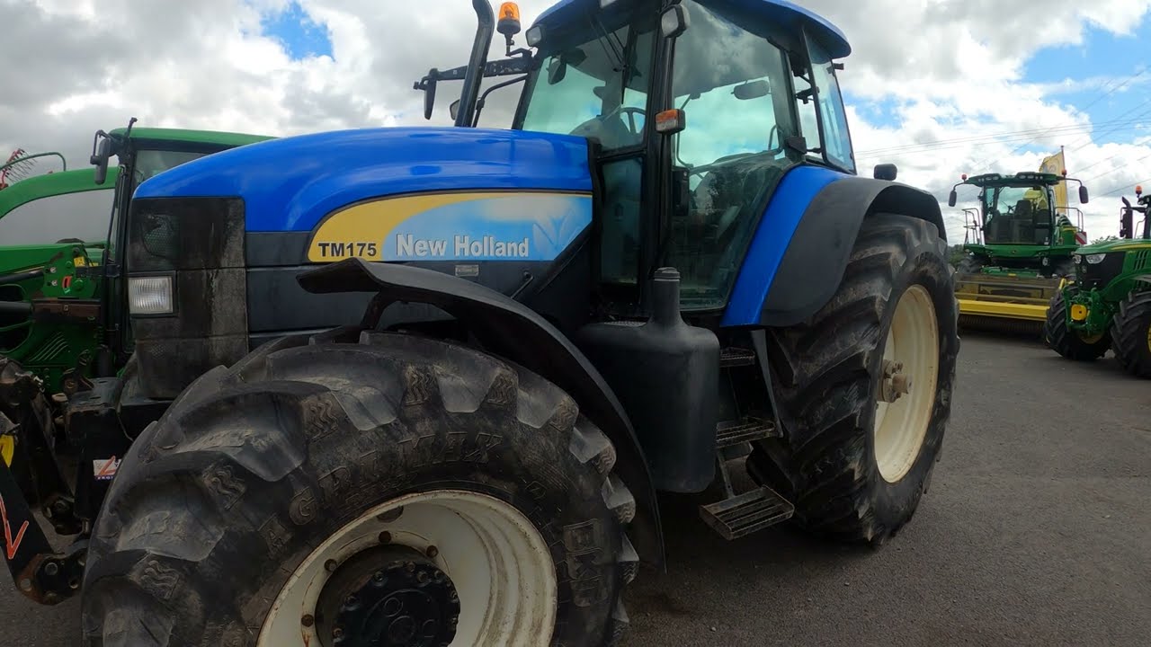 2003 New Holland TM175 7.5 Litre 6-Cyl Diesel Tractor (175 HP)