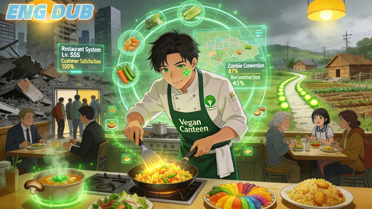 Apocalypse Food Sys:My restaurant conquered S-Rank Zombie Kings,led survivors to rebuild their home.