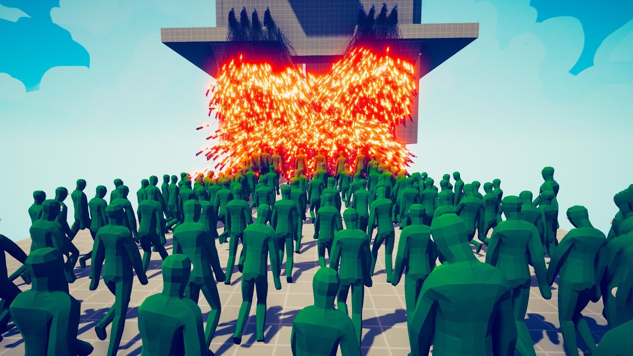 100x ZOMBIE vs ARMY GODS 🔥 TABS - Totally Accurate Battle Simulator
