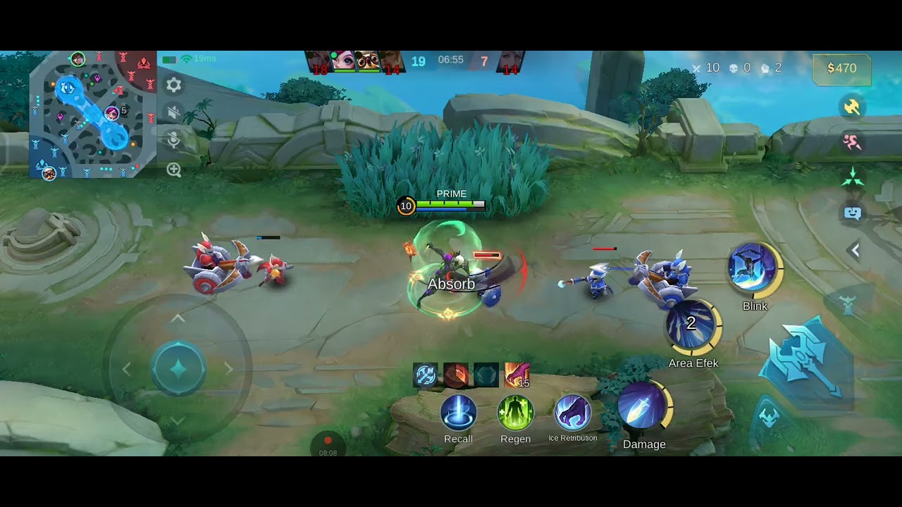 Gameplay gusion classic🗡️. 