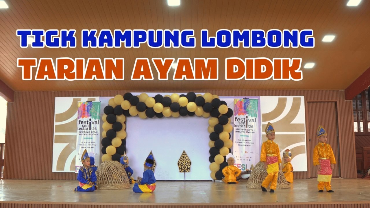 GALERI SENI SHAH ALAM | Tarian Ayam Didik 🐔✨
