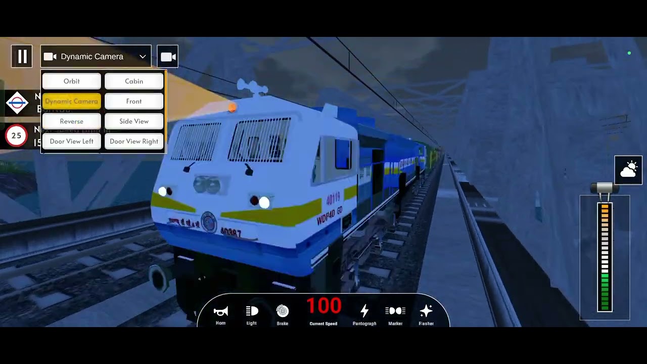 We drive mixed coach train with EMD WDP4D