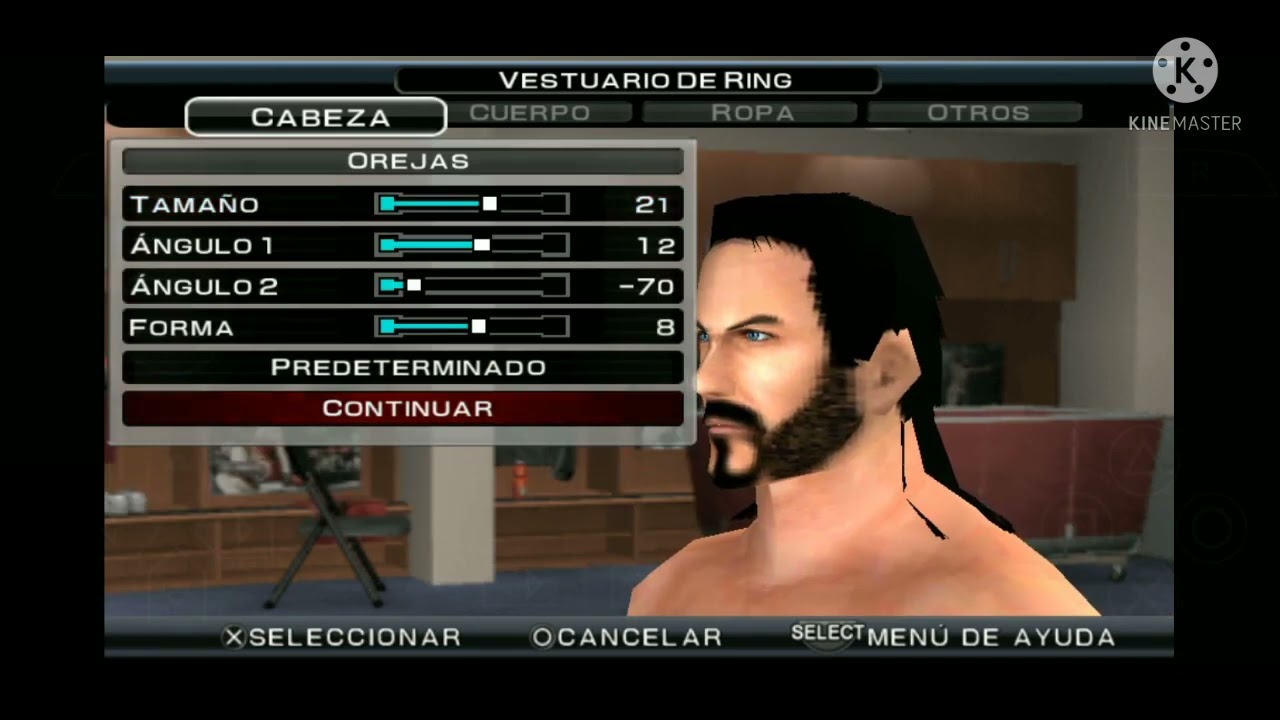 caw formula de Drew mcintyre en svr 2011 PSP (con 16 capas)