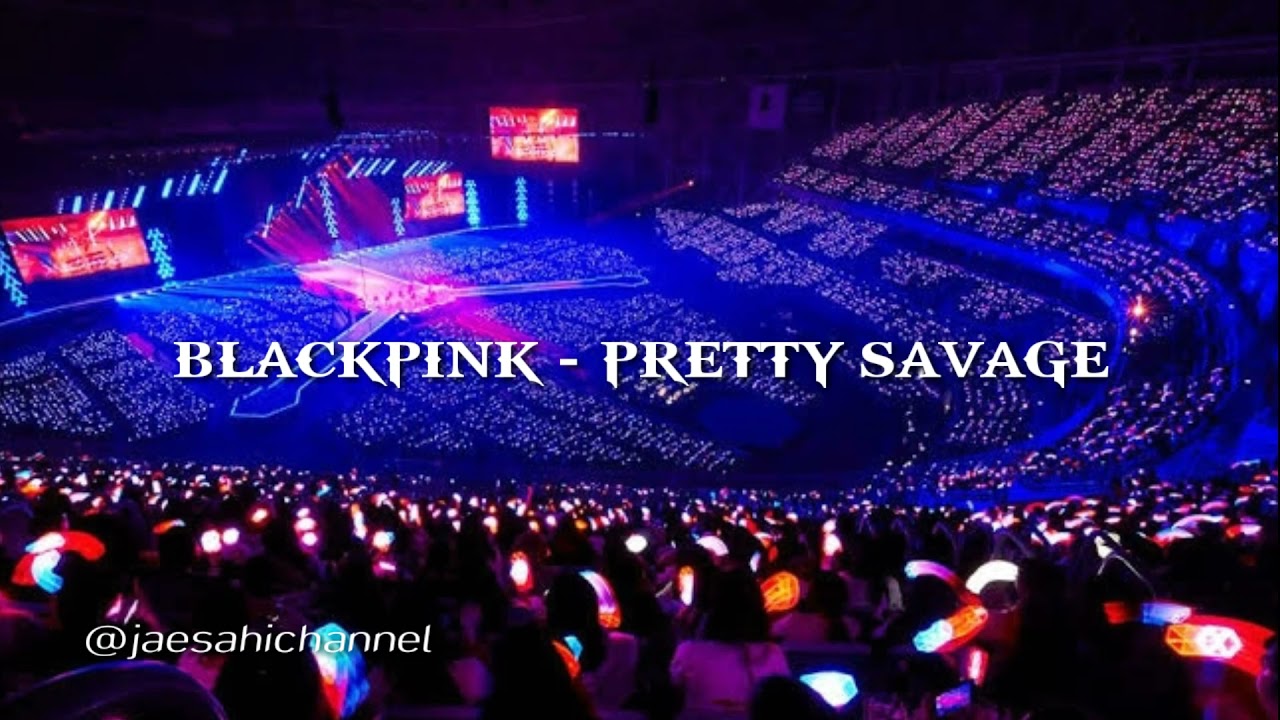 BLACKPINK - PRETTY SAVAGE but you're in empty arena (Concert Audio) (USE EARPHONE)