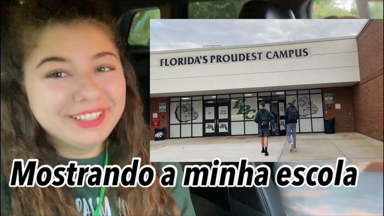Mostrando como é a minha escola