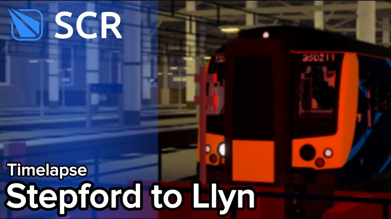 Timelapse on the 350 on the route R024, Stepford Central - Llyn by the Sea | Stepford County Railway