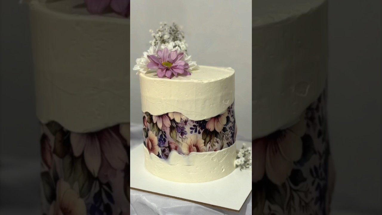 Fault Line cake en papel arroz #pasteleria #faultlinecake #chefshirley #chefshirleyalvarez