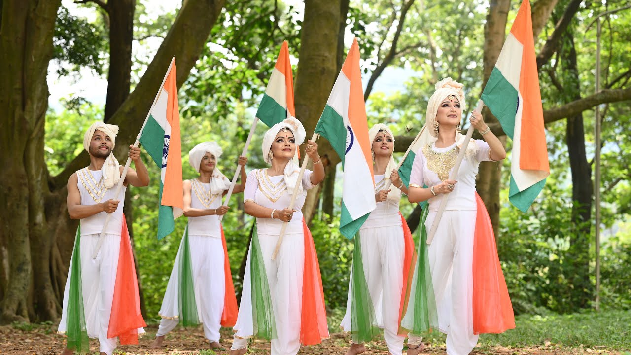VANDE MATARAM performance by Meghranjani Medhi ,Debarati , Tanisha, Nipon and Rhyman .
