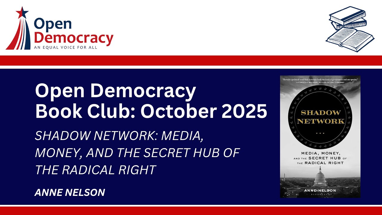 Open Democracy Book Club: 