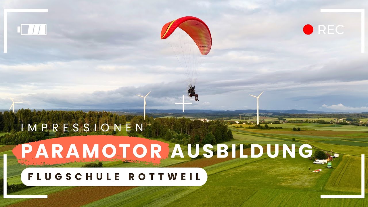 Paramotor Ausbildung Flugschule Rottweil