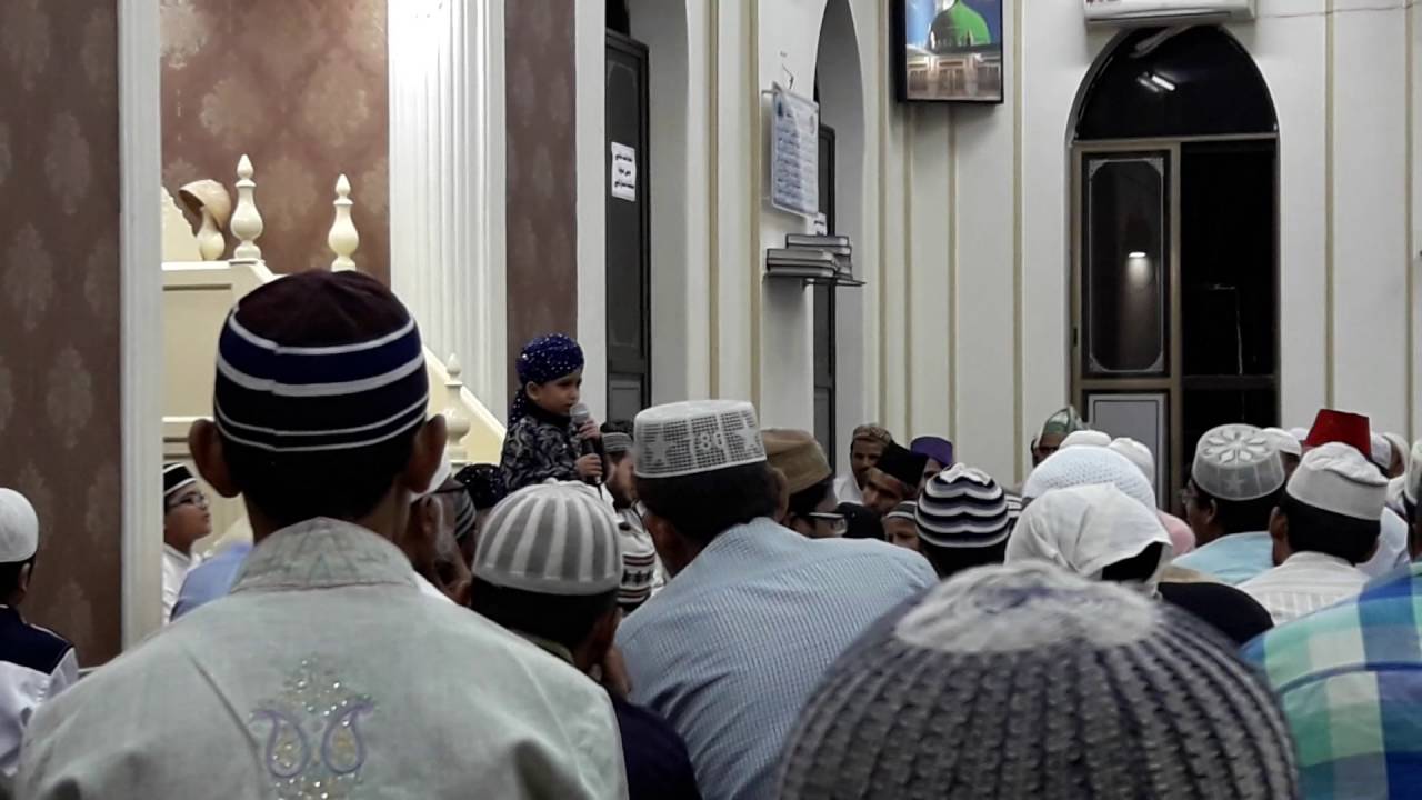 MEHFIL E SHAB E QADAR,  Son of SHARJEEL RAZA,  ASJAD RAZA recited KALAM E RAZA