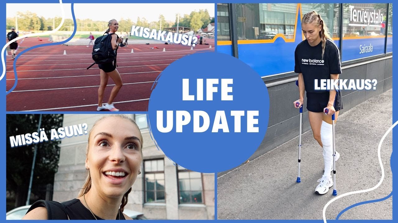 LIFE UPDATE: missä asutaan, kisakausi ja leikkaus?🥺