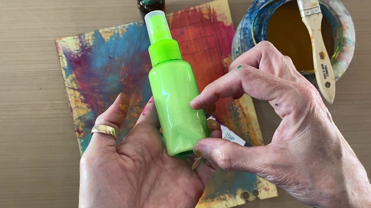 Alcohol and Soap Spray Resist–Tutorial Tidbits