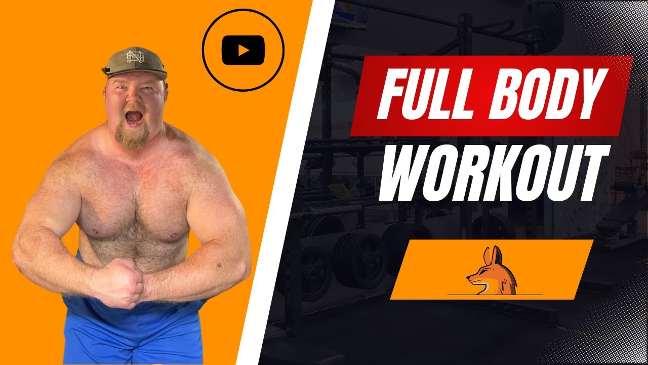 Can A 300 lb Strongman Do 100 Pull-Ups & Push-Ups? - Offseason Full Body Workout