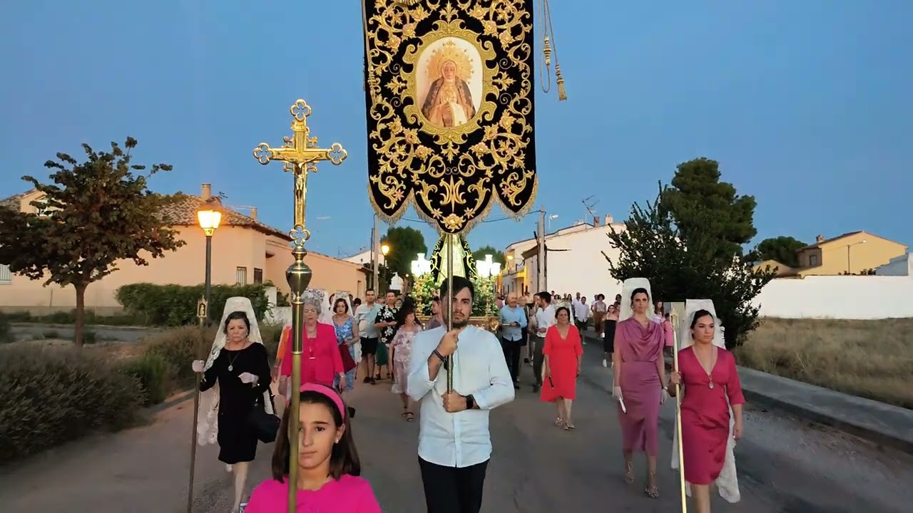 Procesión Virgen de la Soledad 2023, Pozorrubio de Santiago (Cuenca)