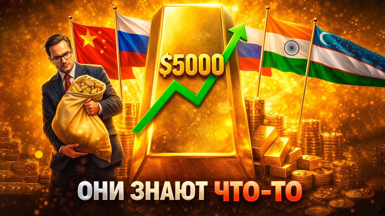 Золото $5000 ! Почему Центробанки Скупают Его Как Перед Войной
