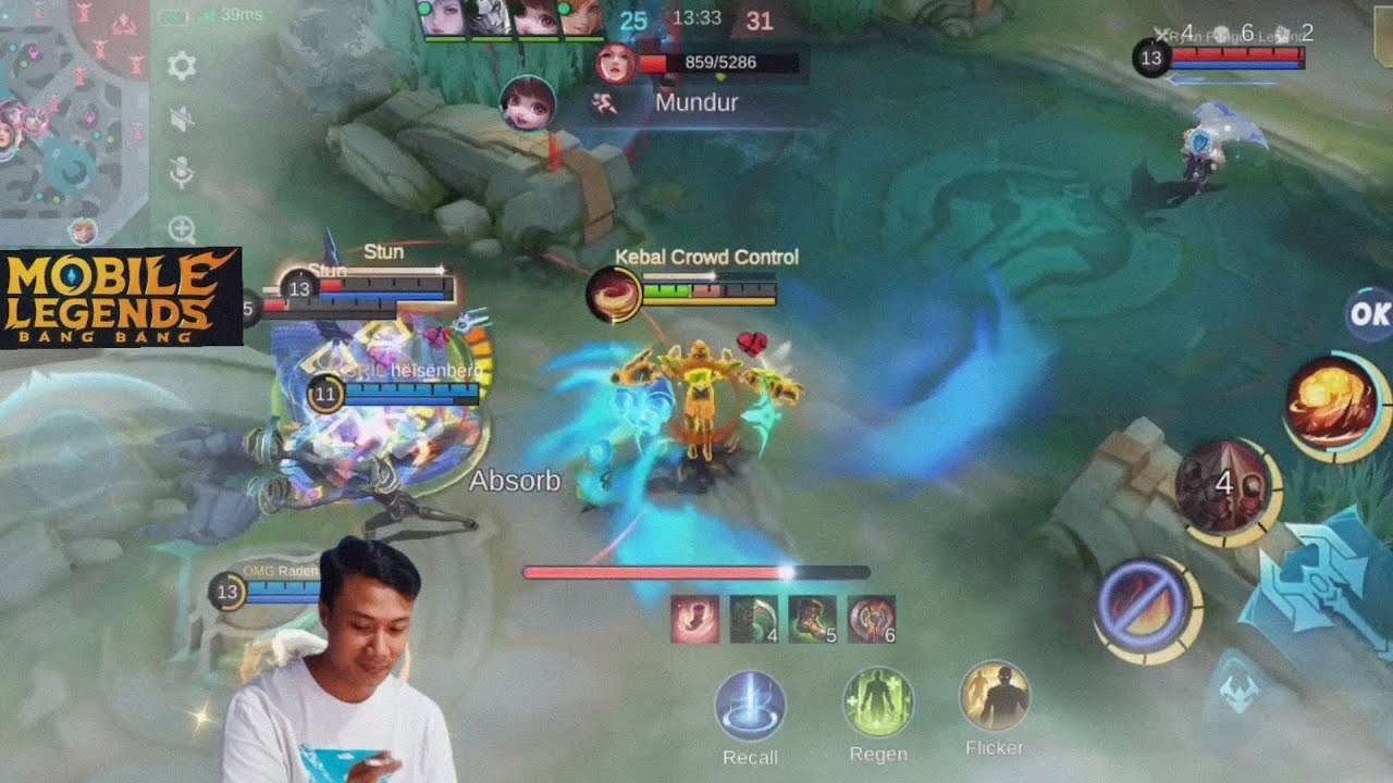 XBORG | EDITH GAK BERANI DEKET TAKUT DI BAKAR #mobilelegends #gameplay #mlbb #games #game #gaming