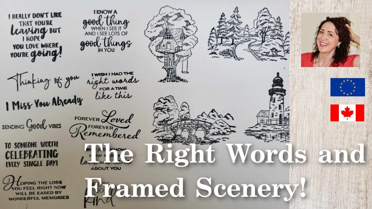 The Right Words and Framed Scenes up close