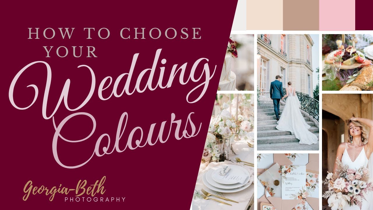 How to choose your Wedding Colours or Colour Palette - Wedding Planning Ep 007