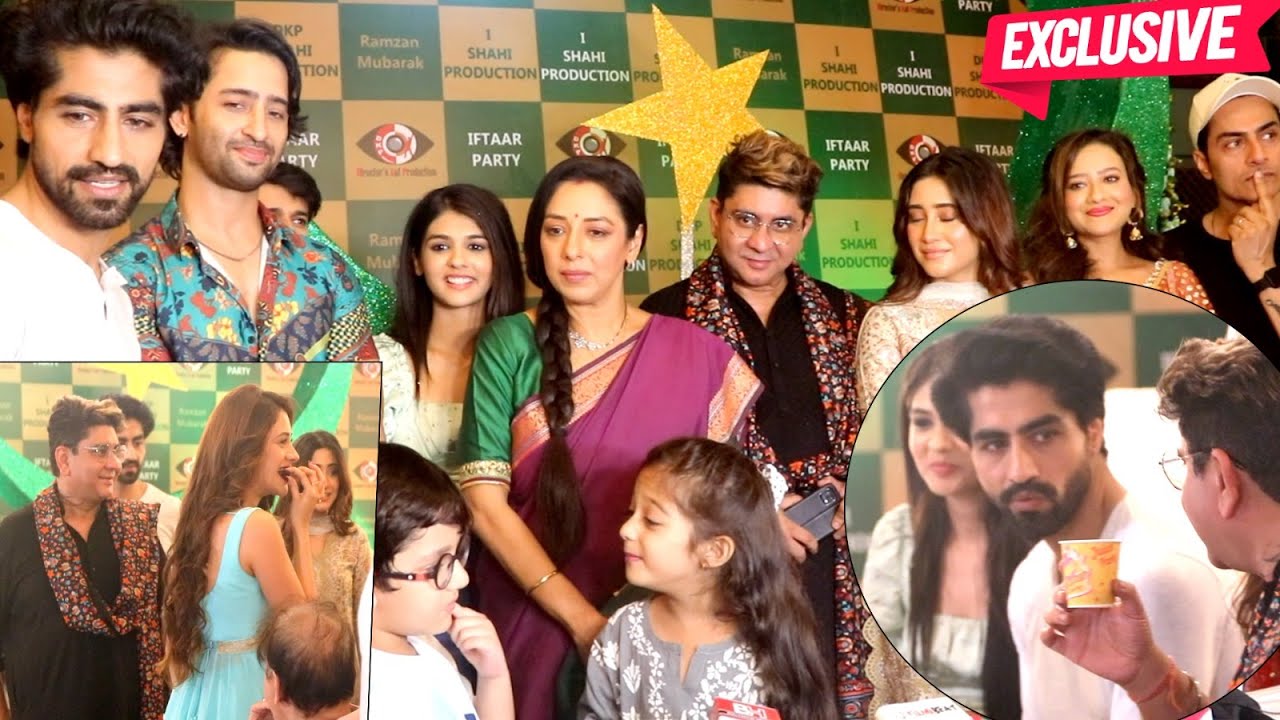 Rajan Shahi Iftaar Bash: Harshad Pranali, Rupali Gaurav Shivangi & Shaheer Hiba ATTENDS  |
