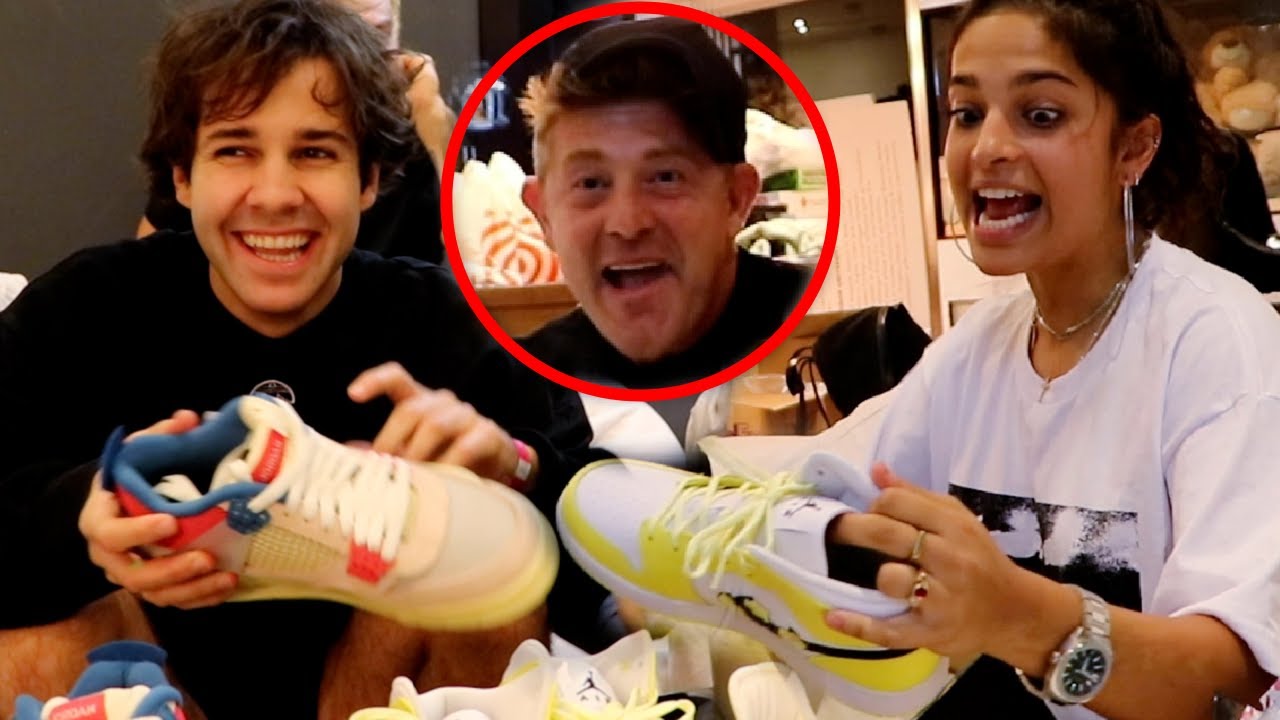SURPRISING HER FOR CHRISTMAS WITH 3 PAIRS OF SNEAKERS!!