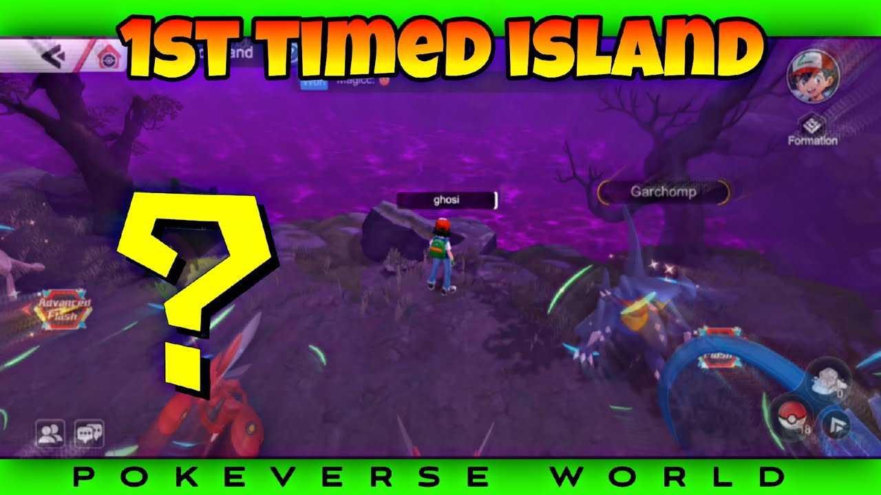 1st TIMED ISLAND IN POKEVERSE | Monster master saga #pokeverse