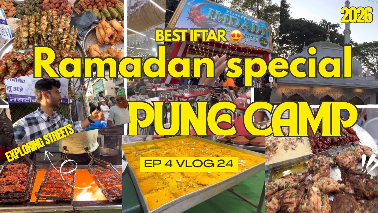 Ramadan in Pune Camp 2026 😍 | Babajan Chowk | Pune  | Ramadan Special Ep 4 | Shk Adnan Vlogs 