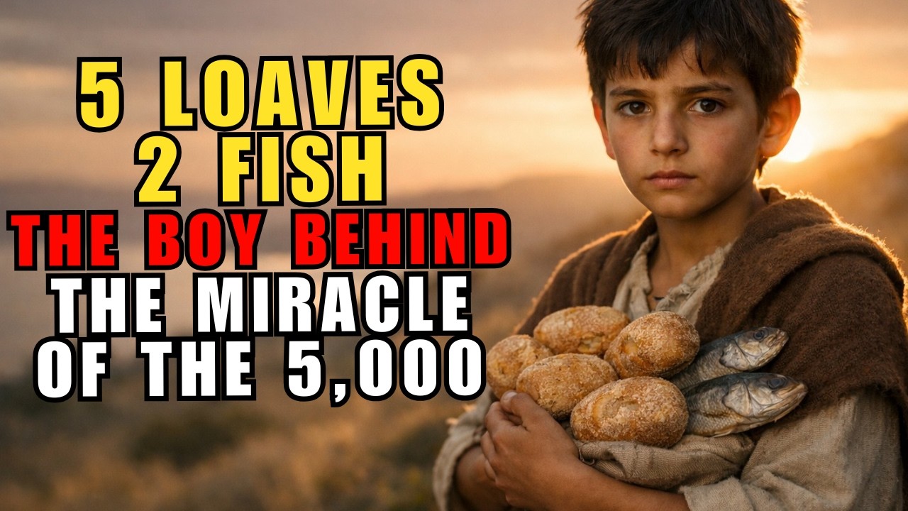 The Boy Who Gave His Small Meal… and Unleashed a Miracle of Jesus