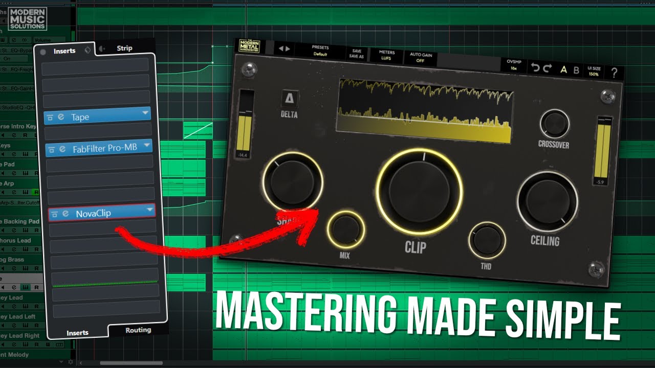 Get Super LOUD Metal Mixes With This Basic Mastering Chain | MMS | NovaClip