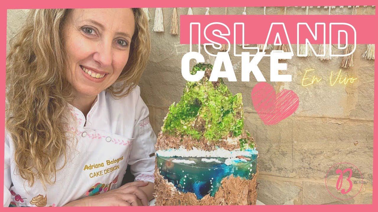 Como Realizar un Pastel Isla 🏝(Island Cake) - [Desde Cero]