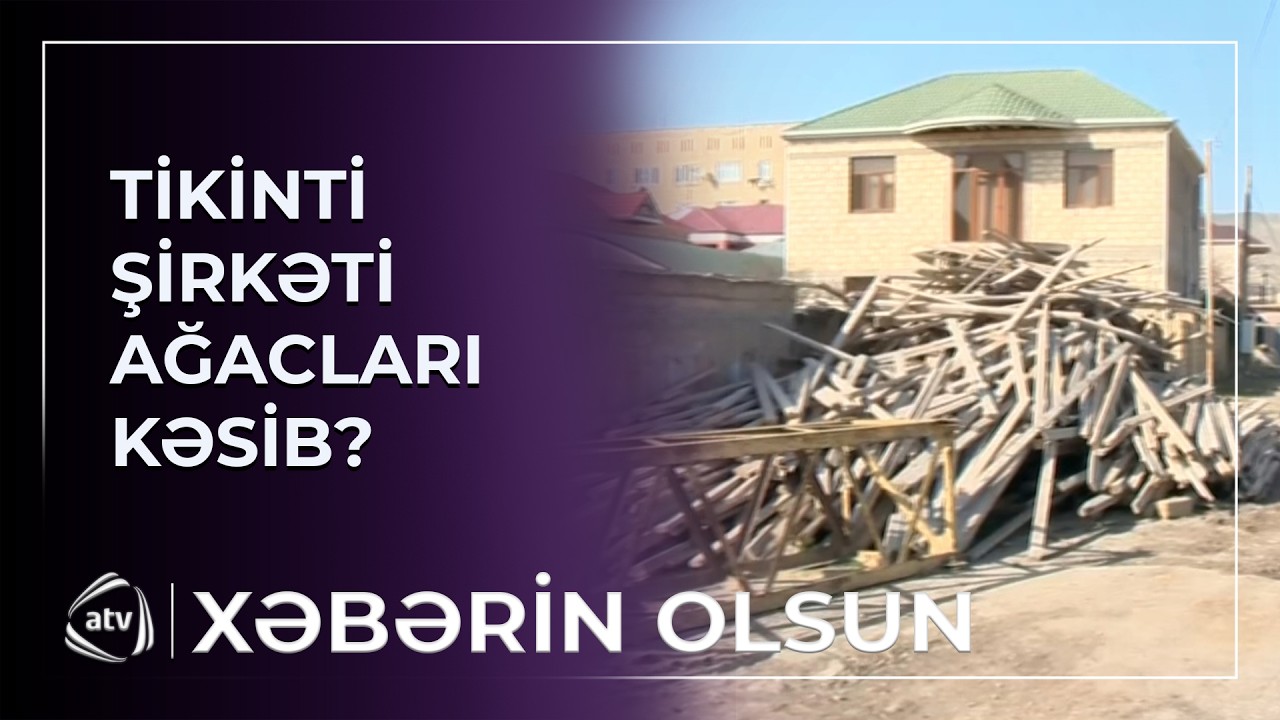 L&ouml;kbatan sakinləri tikinti şirkətindən şikayət&ccedil;idilər / Xəbərin olsun