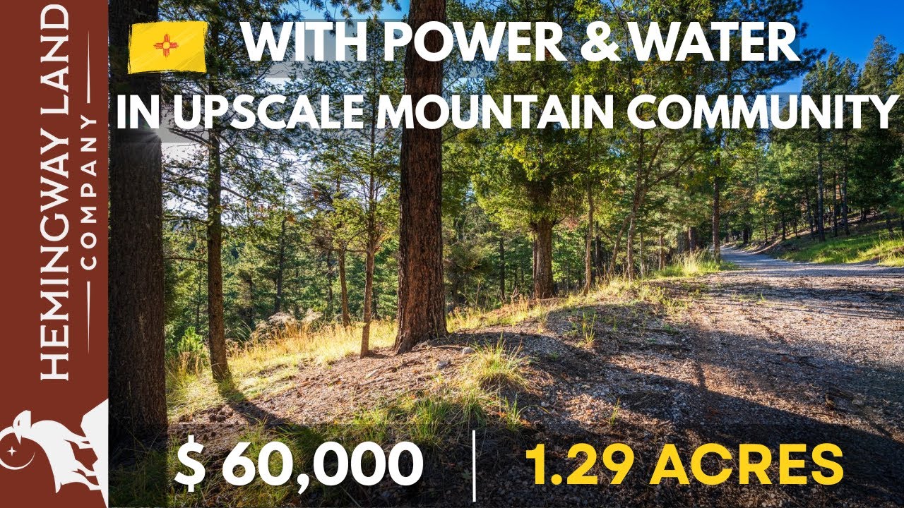 1.29 Acres Mountain Land for Sale in New Mexico | Power & Water | Near Cloudcroft