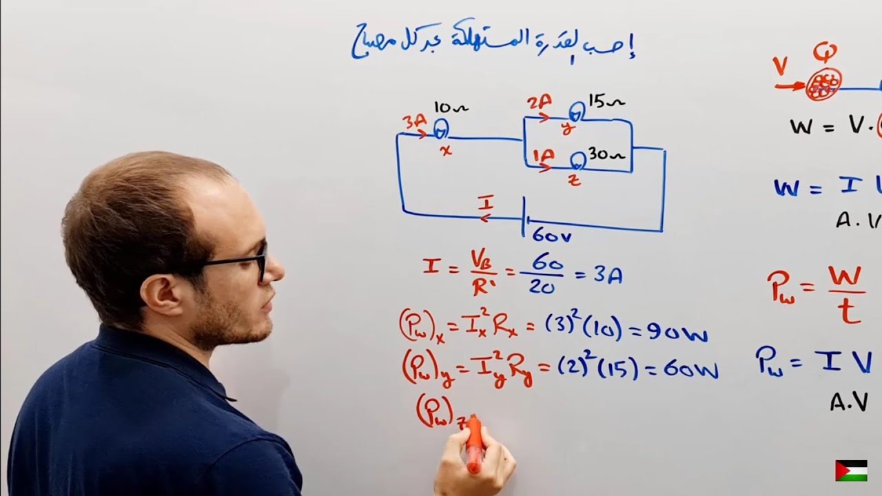 فيزياء (3ث) | الفصل الأول (6) الطاقة والقدرة الكهربية