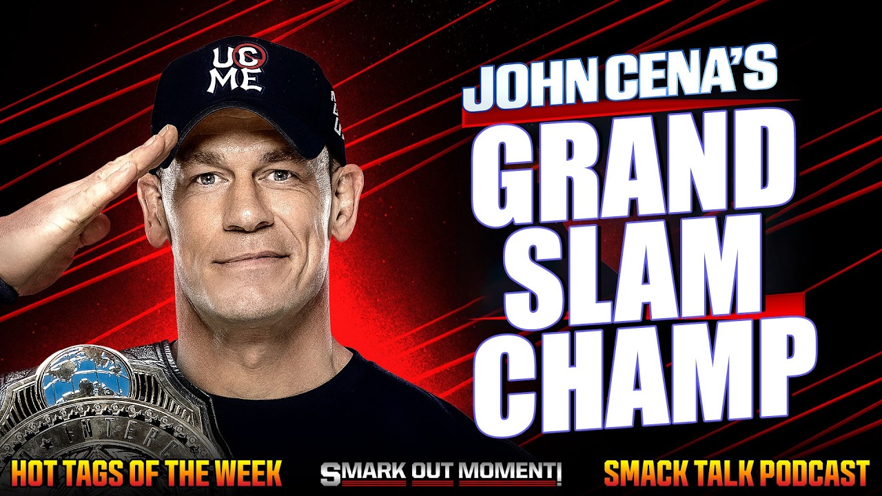 John Cena Wins IC Title, Grand Slam Champ, WWE WarGames Teams & More | Smack Talk 728 Hot Tags