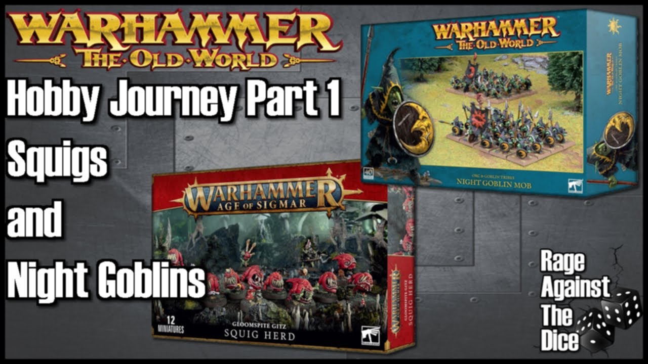 Warhammer The Old World: Hobby Journey Part 1: Squigs and Night Goblins | Unboxing Video
