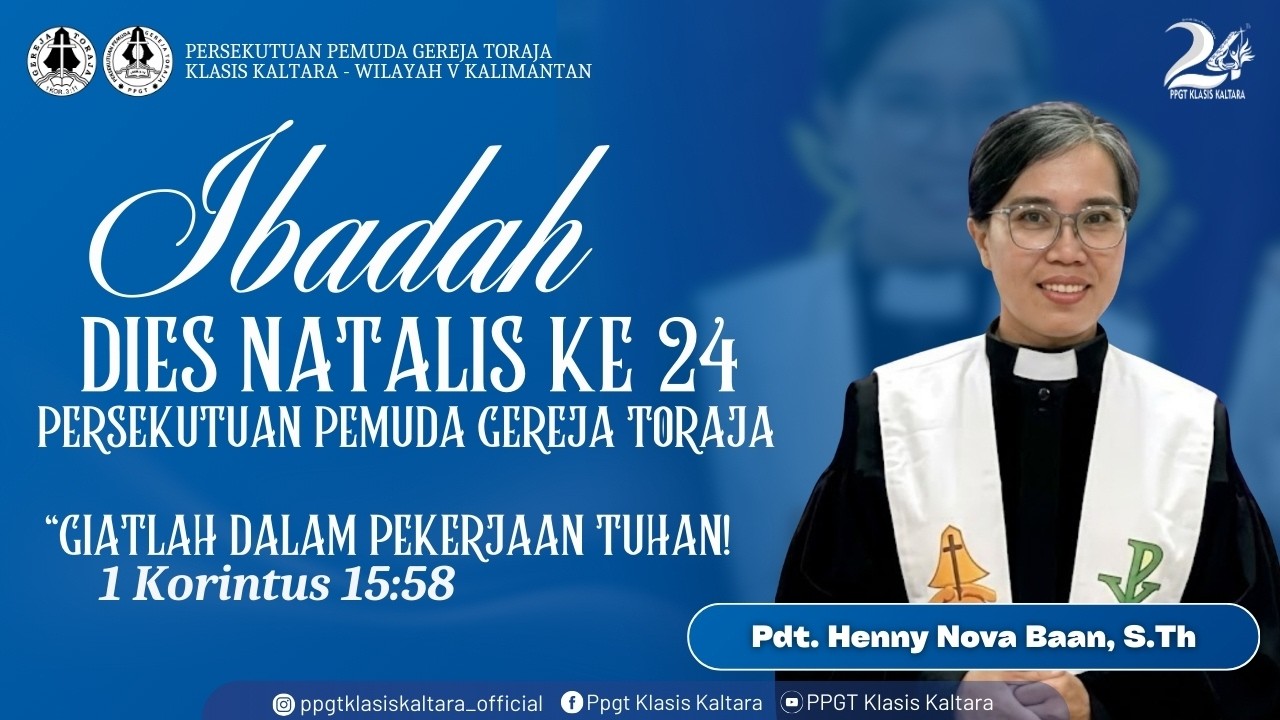 IBADAH DIES NATALIS PPGT KLASIS KALTARA