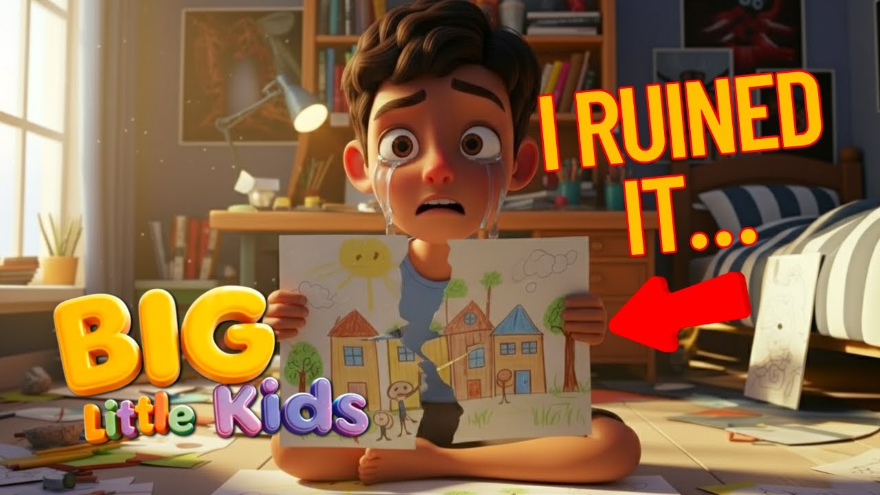 He Made a Mistake… Then Something Magical Happened ✨ | Short Moral Story for Kids