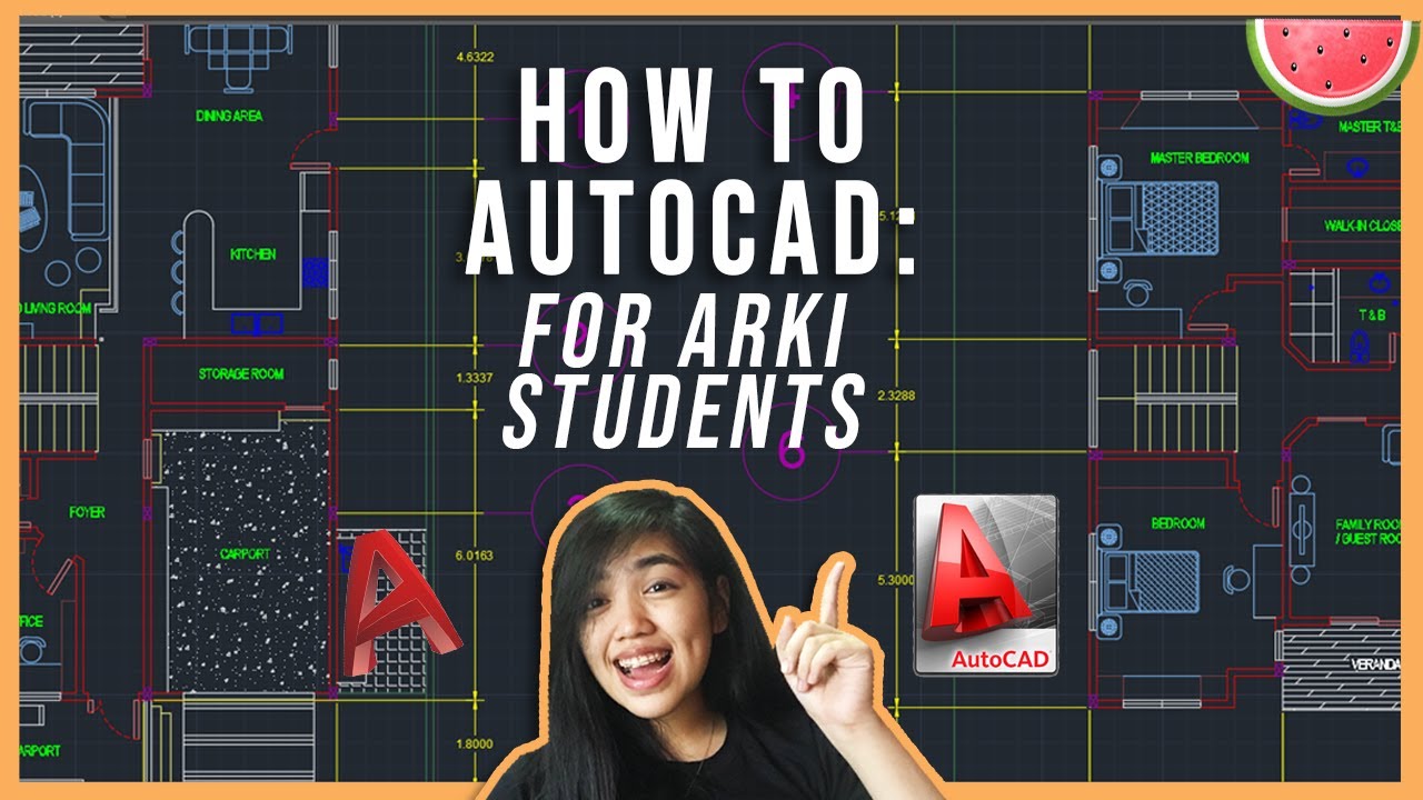 HOW TO AUTOCAD FOR ARCHITECTURE STUDENTS | AutoCad Basics Tutorial | Making a Floor Plan