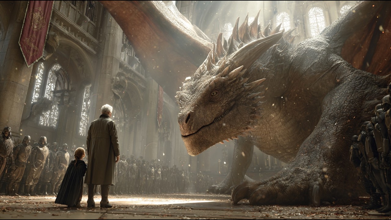 Can My Son Stay With Me?” the Dragon Mother Pleaded—The Veteran’s Answer Silenced the Room | HFY