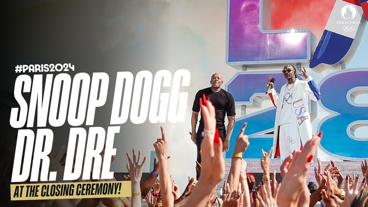 Snoop Dogg & Dr Dre at the #Paris2024 Closing Ceremony