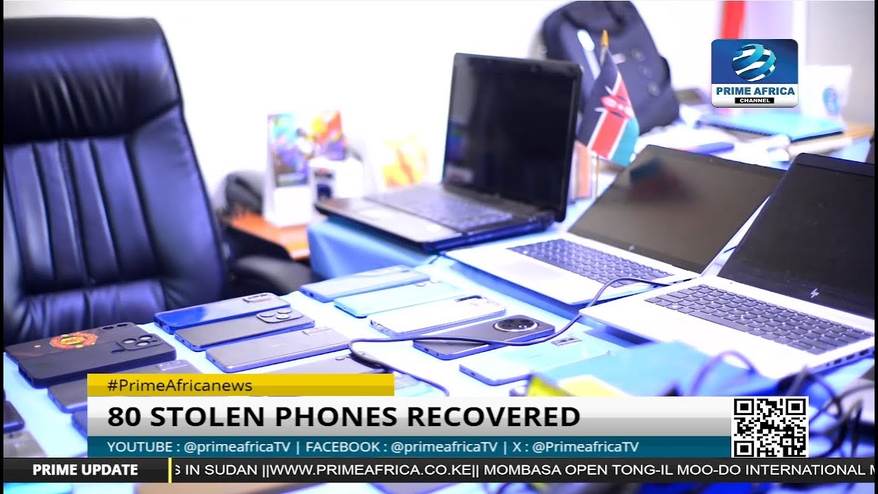Four Suspects Arrested as 80 Stolen Phones are recovered in a Dawn Raid in Meru | #primeafricanews